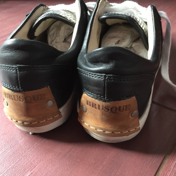 Brusque leather sneakers with sequins - Picture 6 of 8